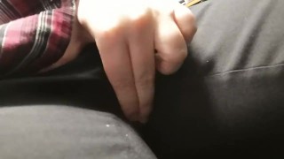 Rubbing with a Pen at Work