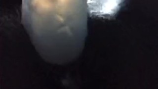 Full on orgasm with confetti dildo