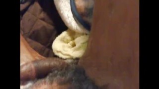 Kenneth Jule Williams Jacks off then takes a chair bath
