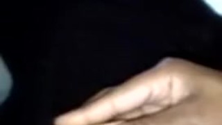 Using my dildo on my phat black pussy