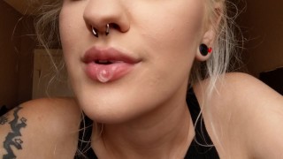 LONG TONGUE SPIT PORN