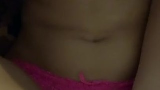Rubbing my pussy before bed