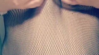 Daddy's Darlin' DaniHaze- Milky Fishnet Tits pt. 3