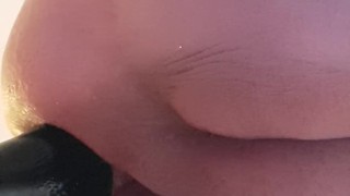 BBWFISTSLUT eggplant anal again