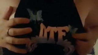 Cute kitten plays till she squirts and cums