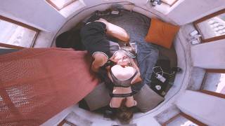 Incredibly beautiful teen fucks in the ass, tight hole, pussy juice