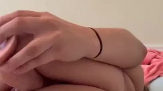 Thick babe takes big toy