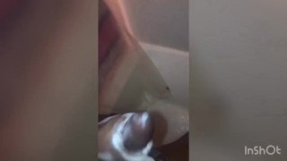 Soapy Cumshot (Shower Spit)