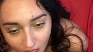 Mexican latina Milf loves bbc and gets a Facial ( Preview )