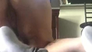 Bbw pussy fart bubble