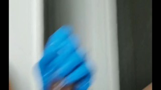 Glove jack off