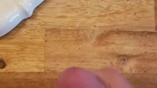 Soft To Hard Teen Throbbing Cock, Huge Cumshot!