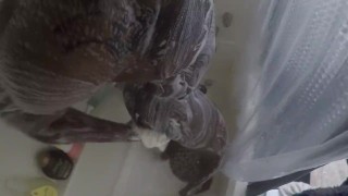 Do all guys do this in the shower? Let me know when you see it!