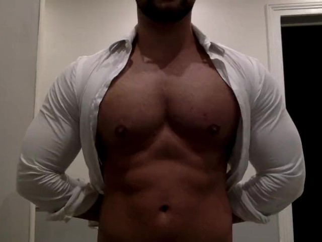 Big Pecs Gay Porn Cartoons - Ripping My White Shirt While Flexing My Big Muscle Pecs and Biceps - Free  Porn Videos - YouPorngay