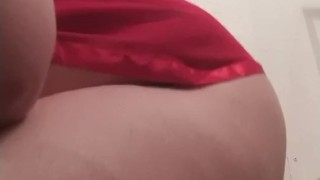 Hailey-Faith Rides dildo part 1