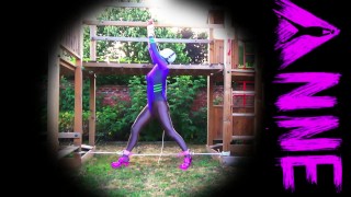 Self bondage in the playground