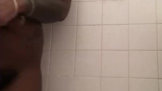 Shower play AGAIN! I LOVE TO CUM