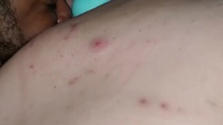 Bbw getting pussy ate and can’t stop coming