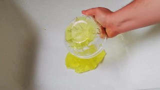 Fun with yellow jello