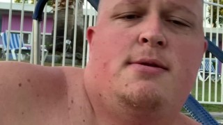 Cumming in the Hot Tub, Who wants it? Woof