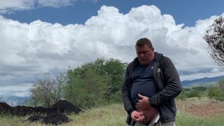 A Piss & A Stroke in the Mountians