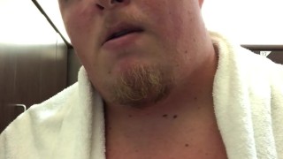 Quick Vid Drying Off at the Spa