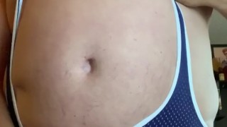 Cumming in my Singlet