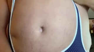 Cumming in my Singlet