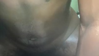 22 year old virgin creampies his sex toy(loud moaning orgasm)