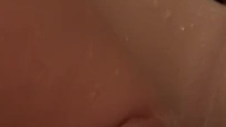 Ftm trans man plays in the shower