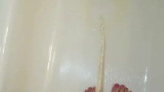 Desperate To Pee After Morning Coffee Standing Piss
