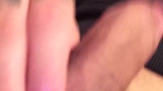 Quick tease of my cock An balls