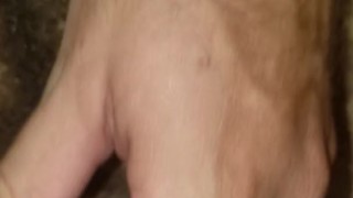 Anal dildo ride