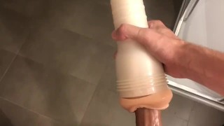 Fleshlight & Dildo anal (closeup)