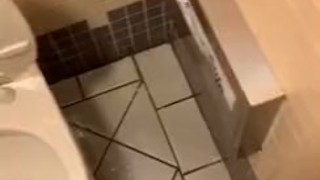 Cub pisses all over bathroom and makes a mess - Donations=More Vids :)