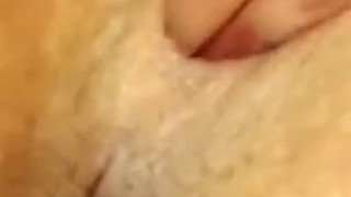 Playing with my pink pussy