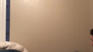 Watching one of my favorite videos of an amateur watching porn