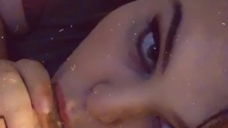Quick deepthroat sexy bbw