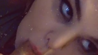 Sexy White POV Blowjob
