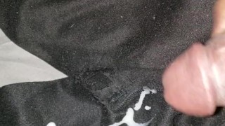 Too horny, had too cum
