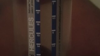 Penis enlargement Bathmate workout 7-23-19 building world's Thickiest cock