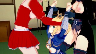 FATE FUTA Nero Claudius and MHX Spitroast Saber