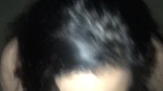Latina Milf Sucks Black Dick for that promotion Facial