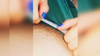 Sexy Asian TEEN strips sucks and fucks one BIG HARD COCK till he cums