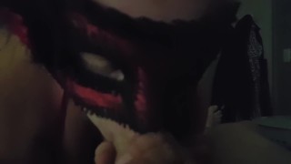 Masked Blowjob Part 2