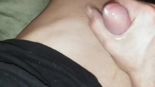 Hubby playing with himself
