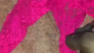 Cumming on a fans panties