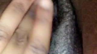 Playing with my clit