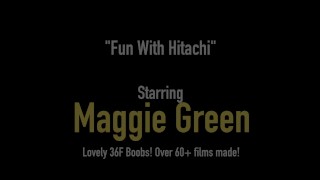 Super Busty Babe Maggie Green Mouth Fucks A Hard Horny Cock!