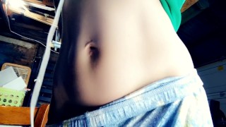 Pajama Tummy Tease